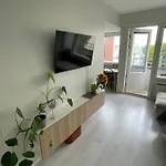 Kaunis Yksioe Parvekkeella
