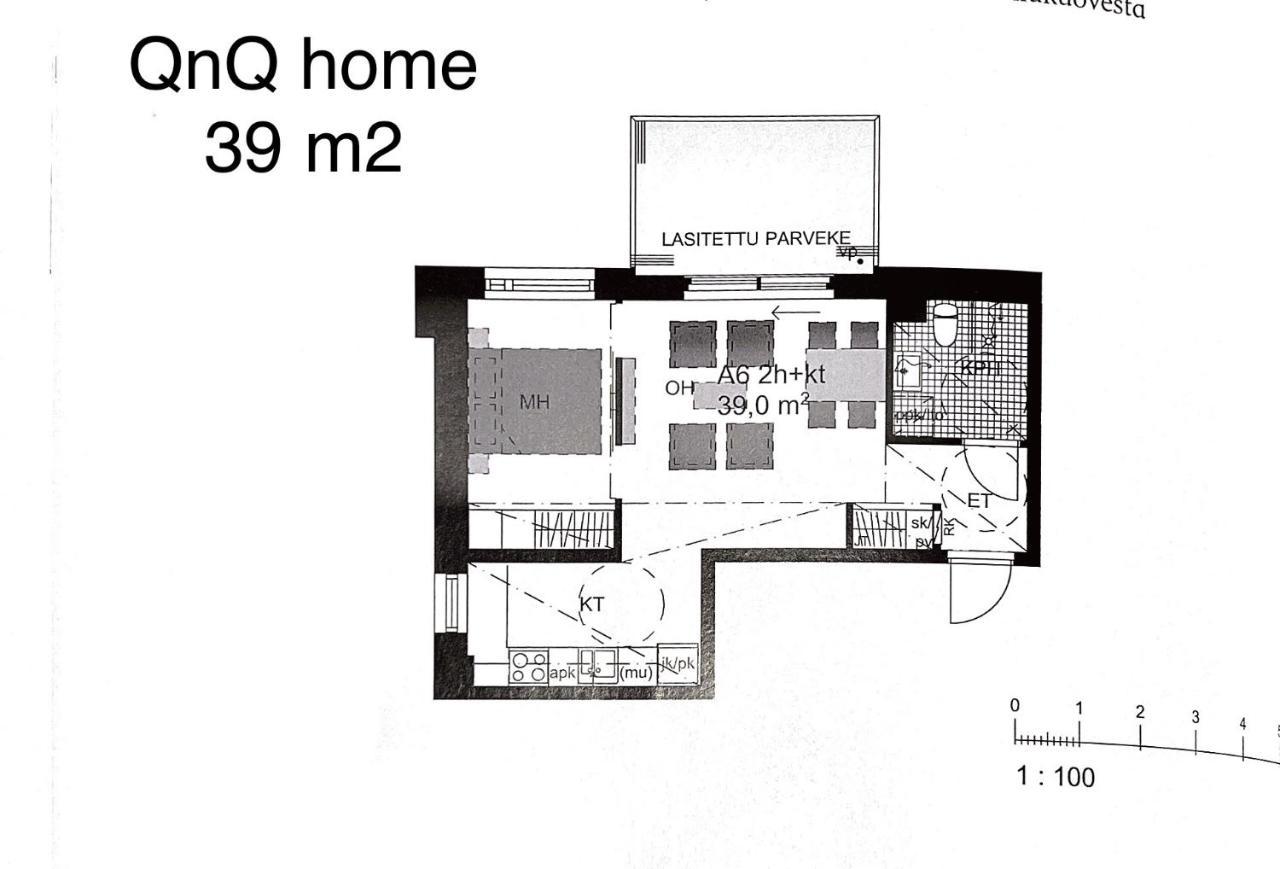 Qnq -pasila Huoneisto *