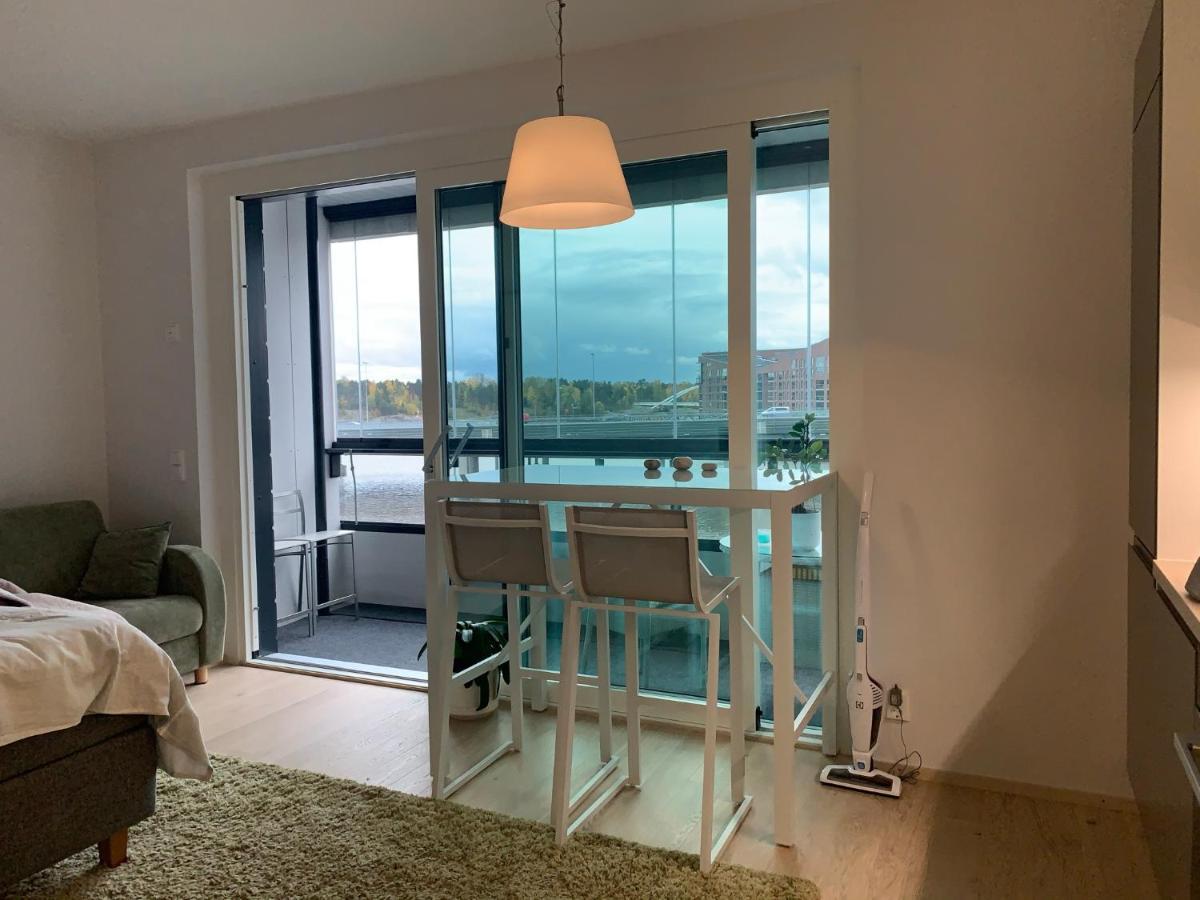 Sea View Lux Kalasatama Romantic Studio - Balcony & Coffee& Tee, Wifi, Gym &sauna