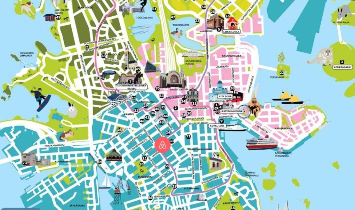 Huoneisto Heart Of Center Family Friendly Helsinki