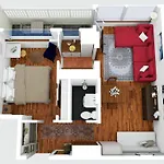 Design District W Free Parking Garage, Balcony, Netflix, 200M Tram&Bus