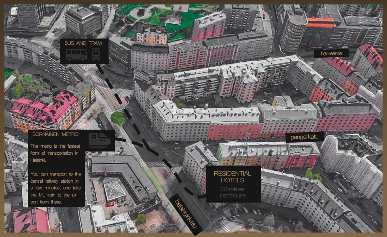 Huoneisto Residential Homes Penthouse Helsinki