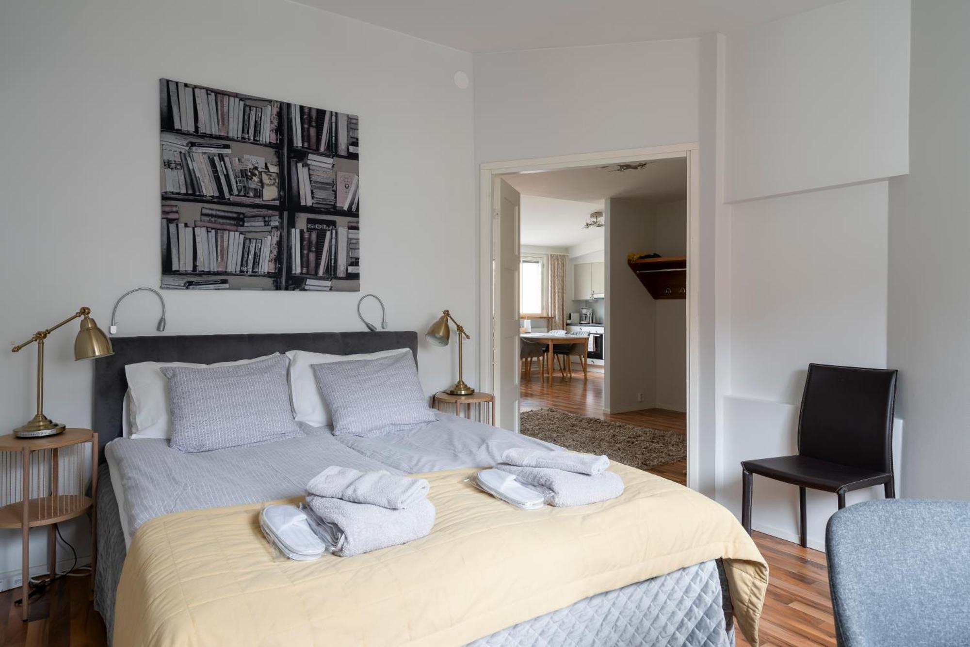 Yellow Tower In Design District Helsinki, 1 Bedroom Apartment, Floor Huoneisto Helsinki