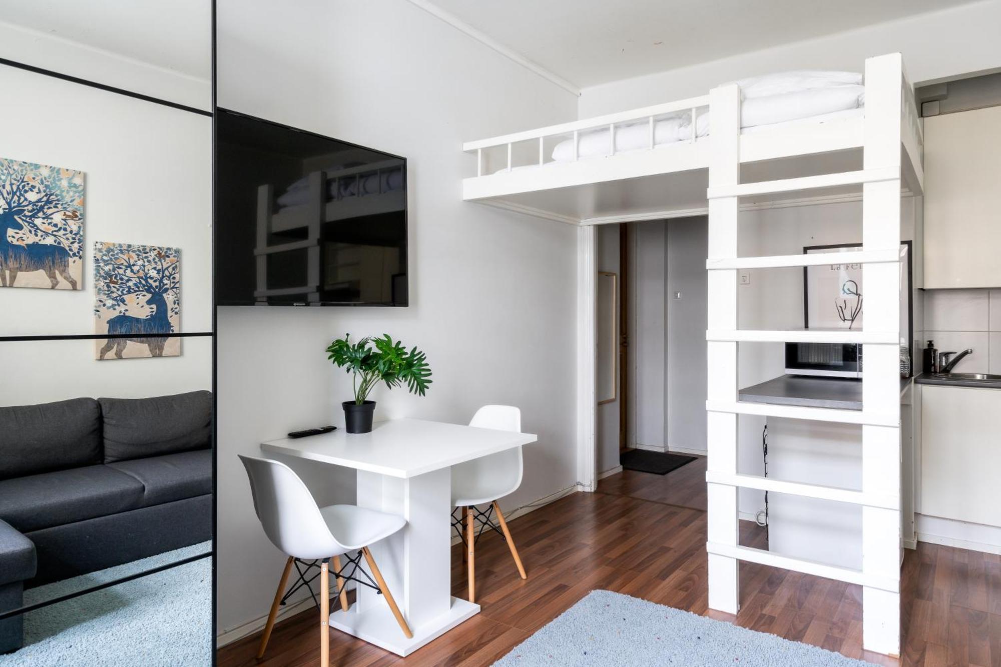 Huoneisto Loft Studio, Kallio, Metro Nearb *