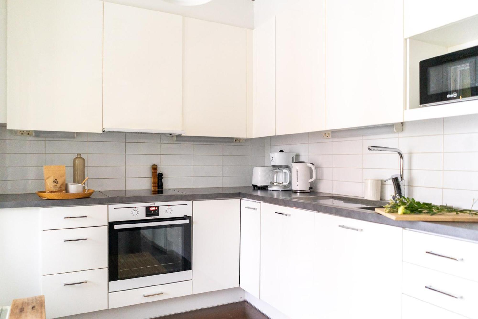 Huoneisto 1br With Private Sauna And Balcony Helsinki