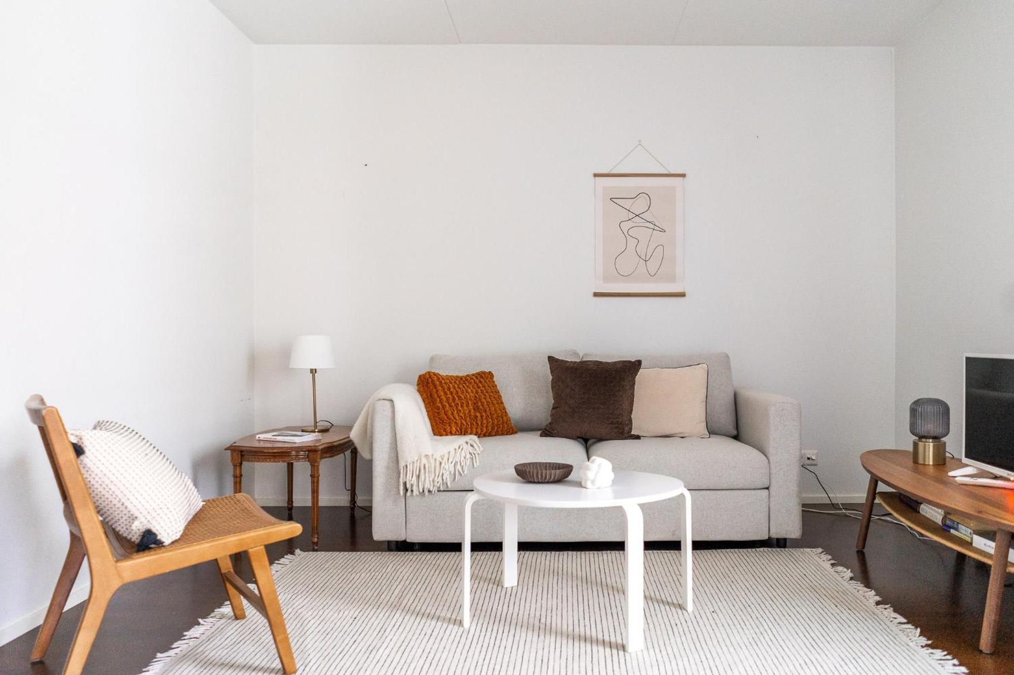 Huoneisto 1br With Private Sauna And Balcony *