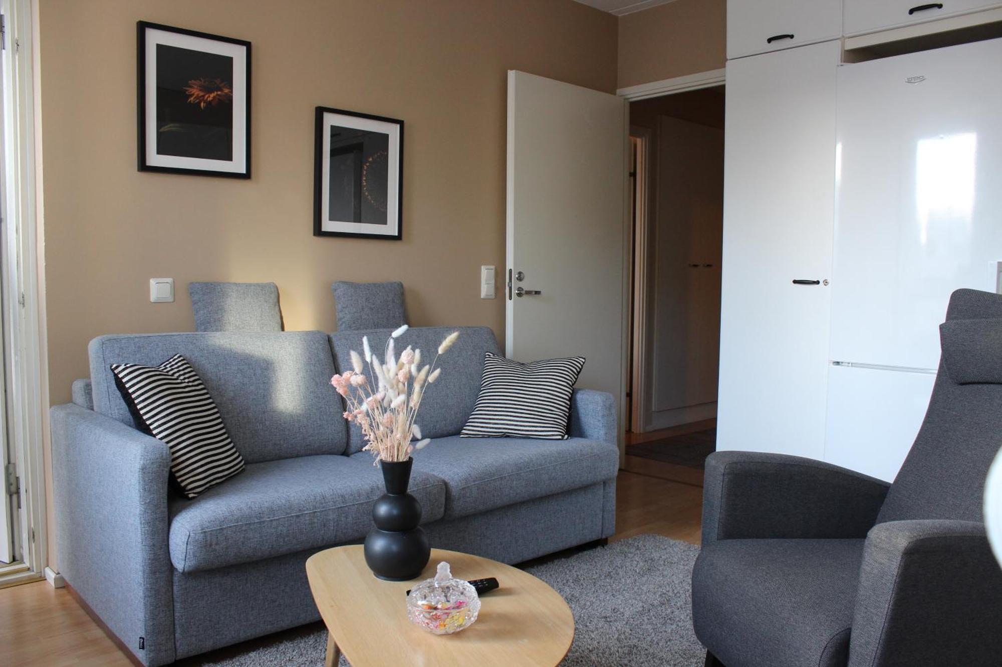 Huoneisto Two-room In The Center Of With A Sauna! Free Parking! *