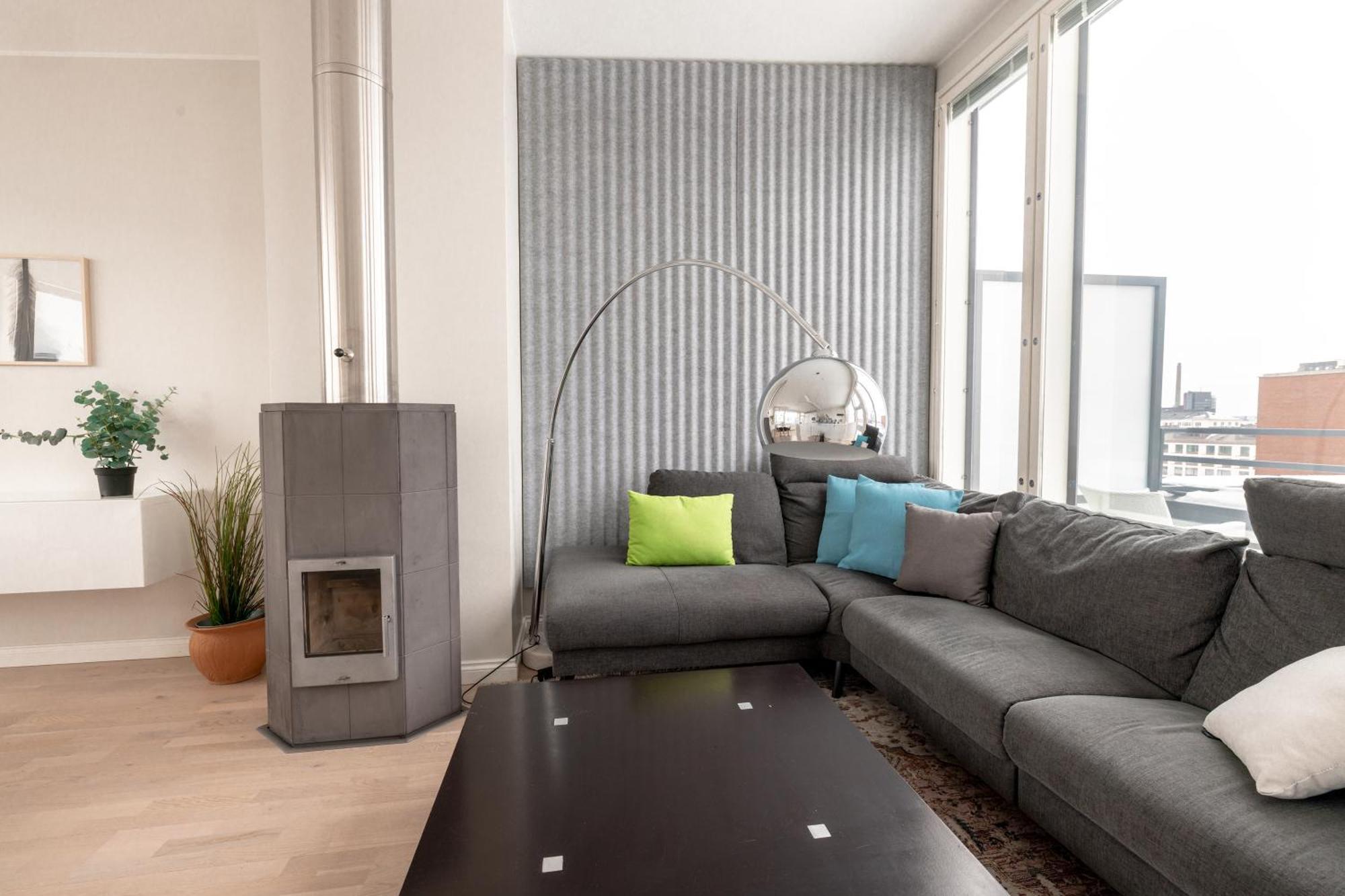 2ndhomes Stunning 2-story Penthouse With Sauna & 2 Terraces Huoneisto *