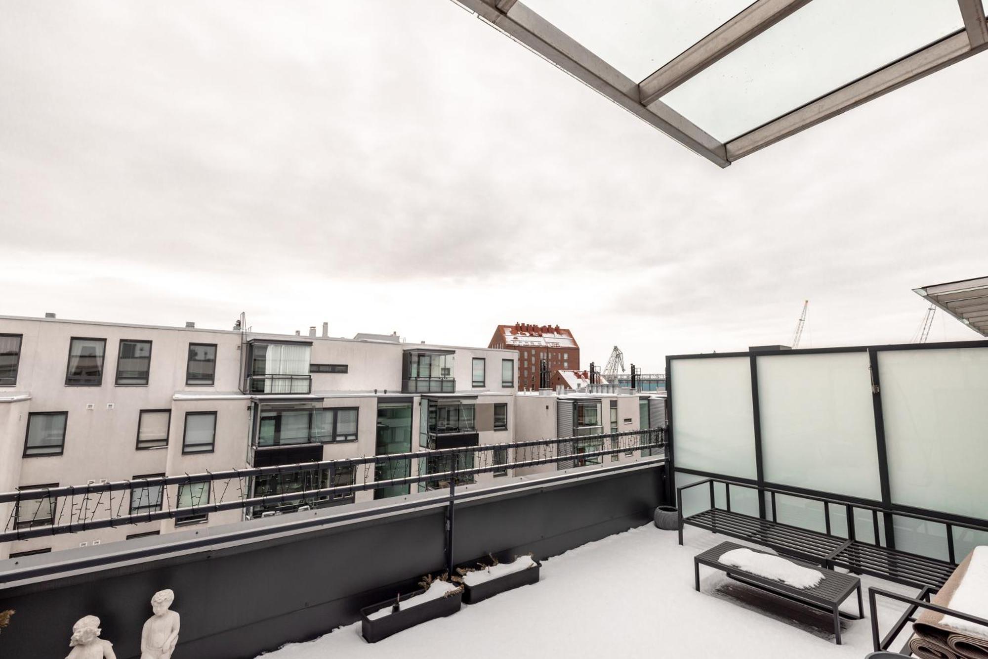 2ndhomes Stunning 2-story Penthouse With Sauna & 2 Terraces Helsinki