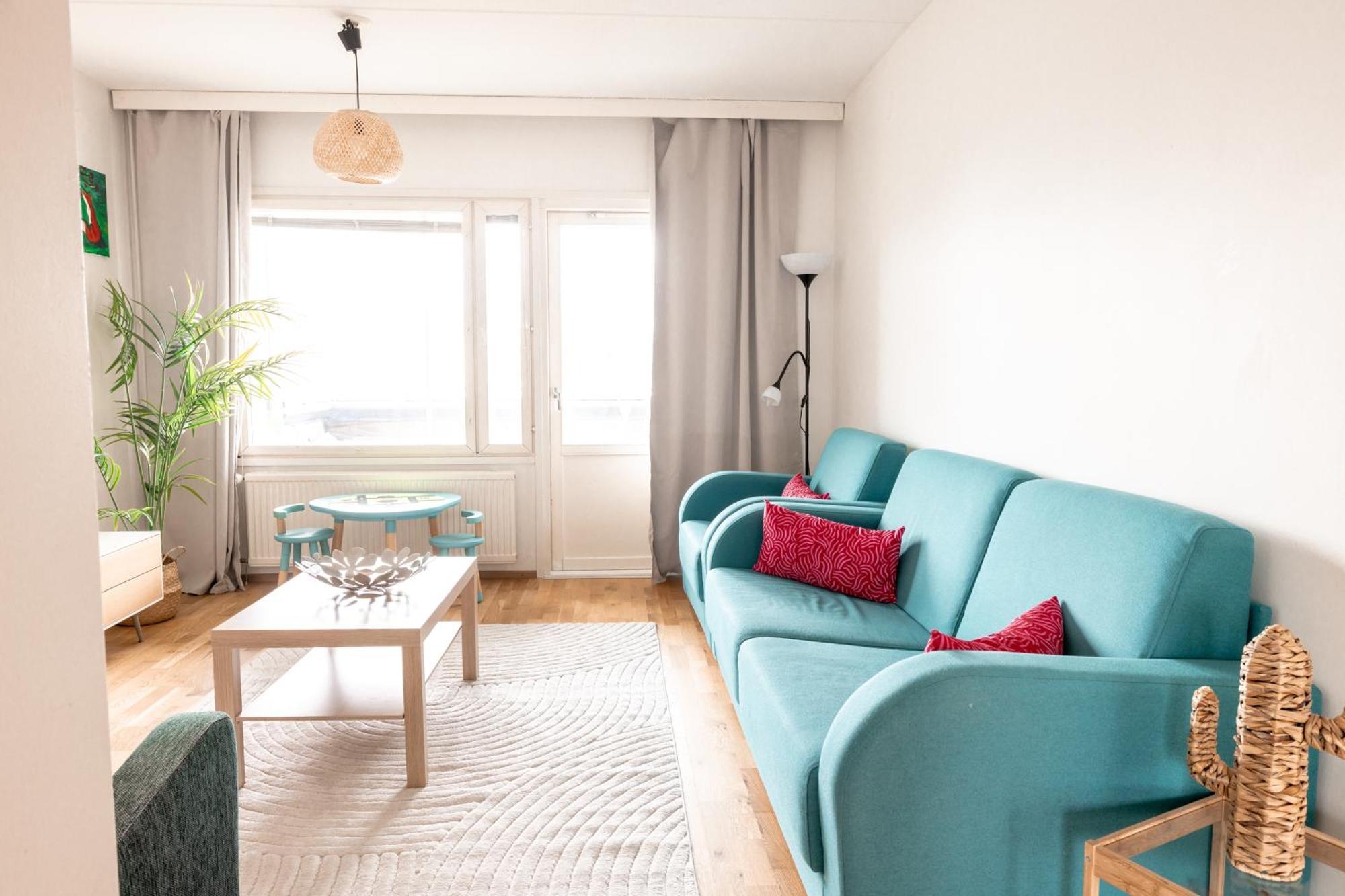 Huoneisto Bright & Comfy 79m2 2br With Sauna And Balcony Helsinki