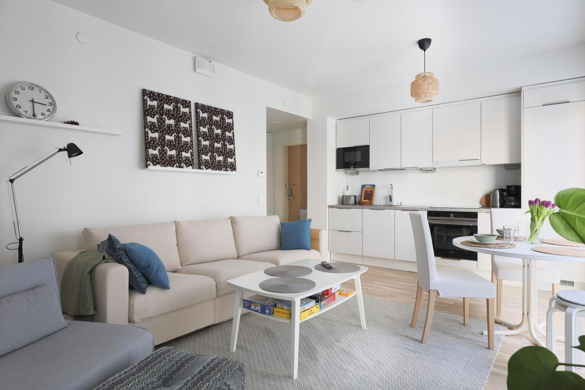 Fredika, Modern 1br,tripla Pasila Prime Location, Parking, Train Station Near Huoneisto Helsinki