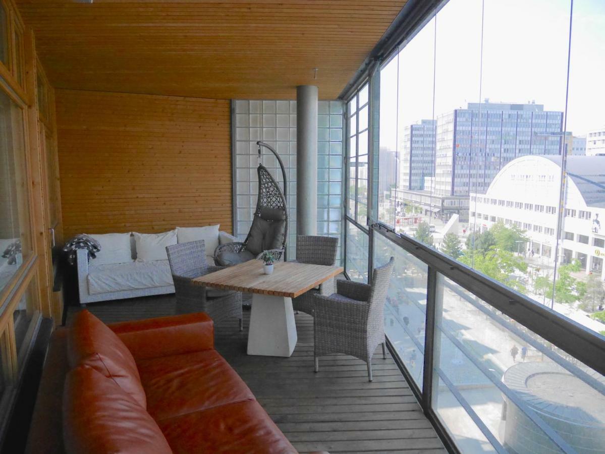 Huoneisto 2ndhomes Luxury Kamppi Center With Sauna