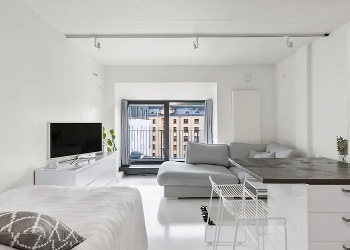 Scandinavian Attic Apartment In The City Center