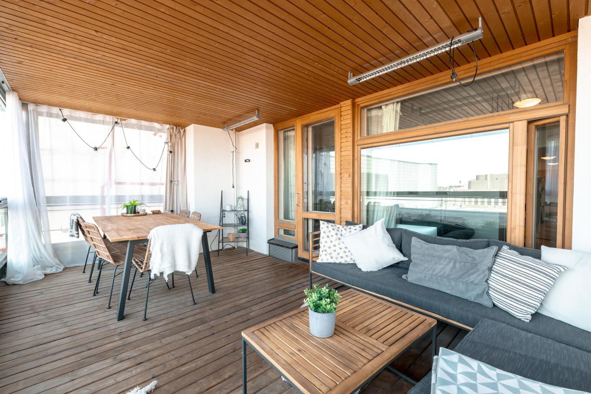 2ndhomes Luxury 2br With Rooftop Terrace & Sauna In Kamppi Center Huoneisto Helsinki