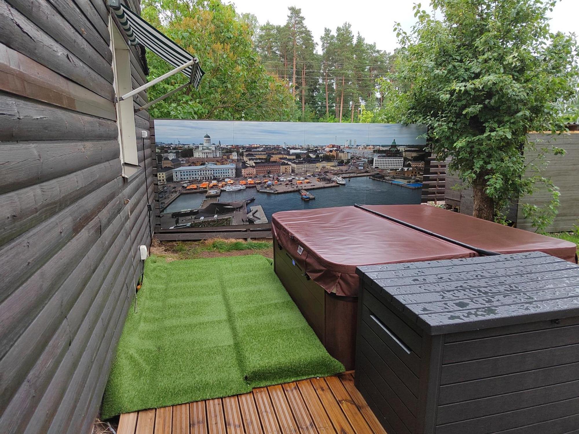 Relax & Recharge - A Unique With A Touch Of Luxury - Hot Tub And Sauna Inspired Decor #not A Real Sauna# Easy Access - Direct Train 15 Min To Huoneisto *