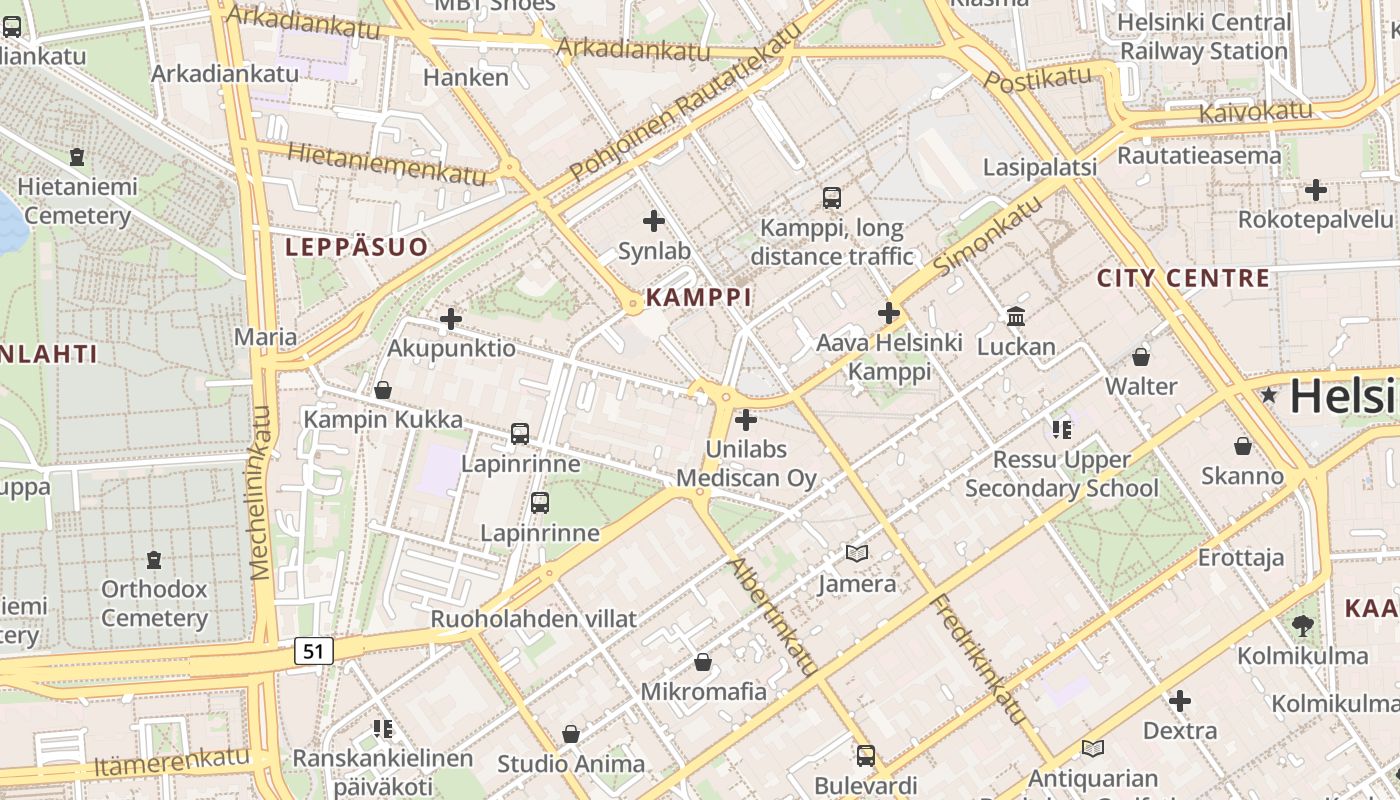 map