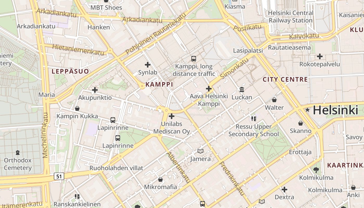 map